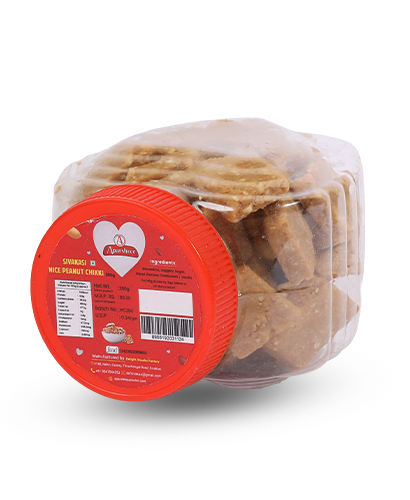 Peanut Chikki Nice jar 250Gm